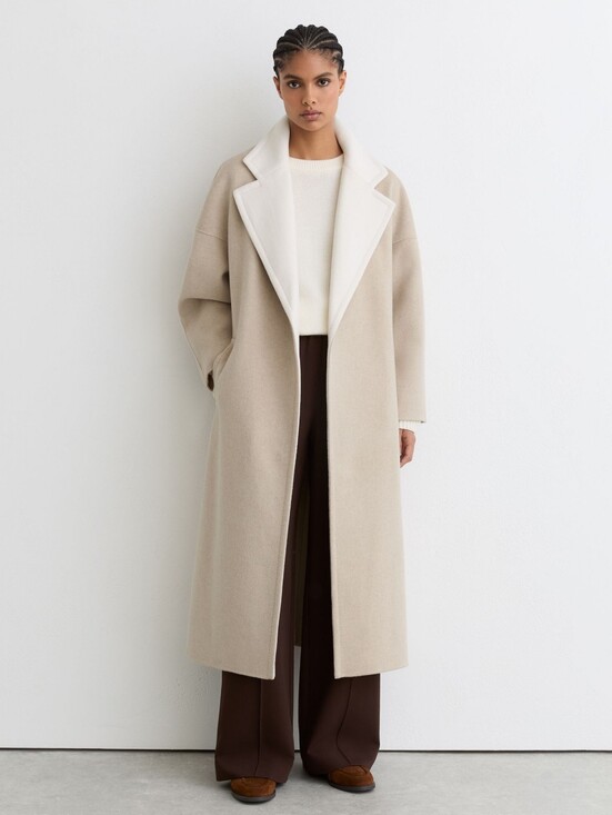 Reiss Jackets & Blazers - REISS Marcela two tone blindseam coat